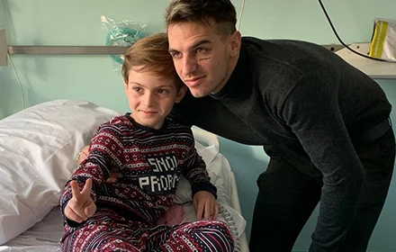 Achille Lauro, un cuore grande per il cuore dei più piccoli