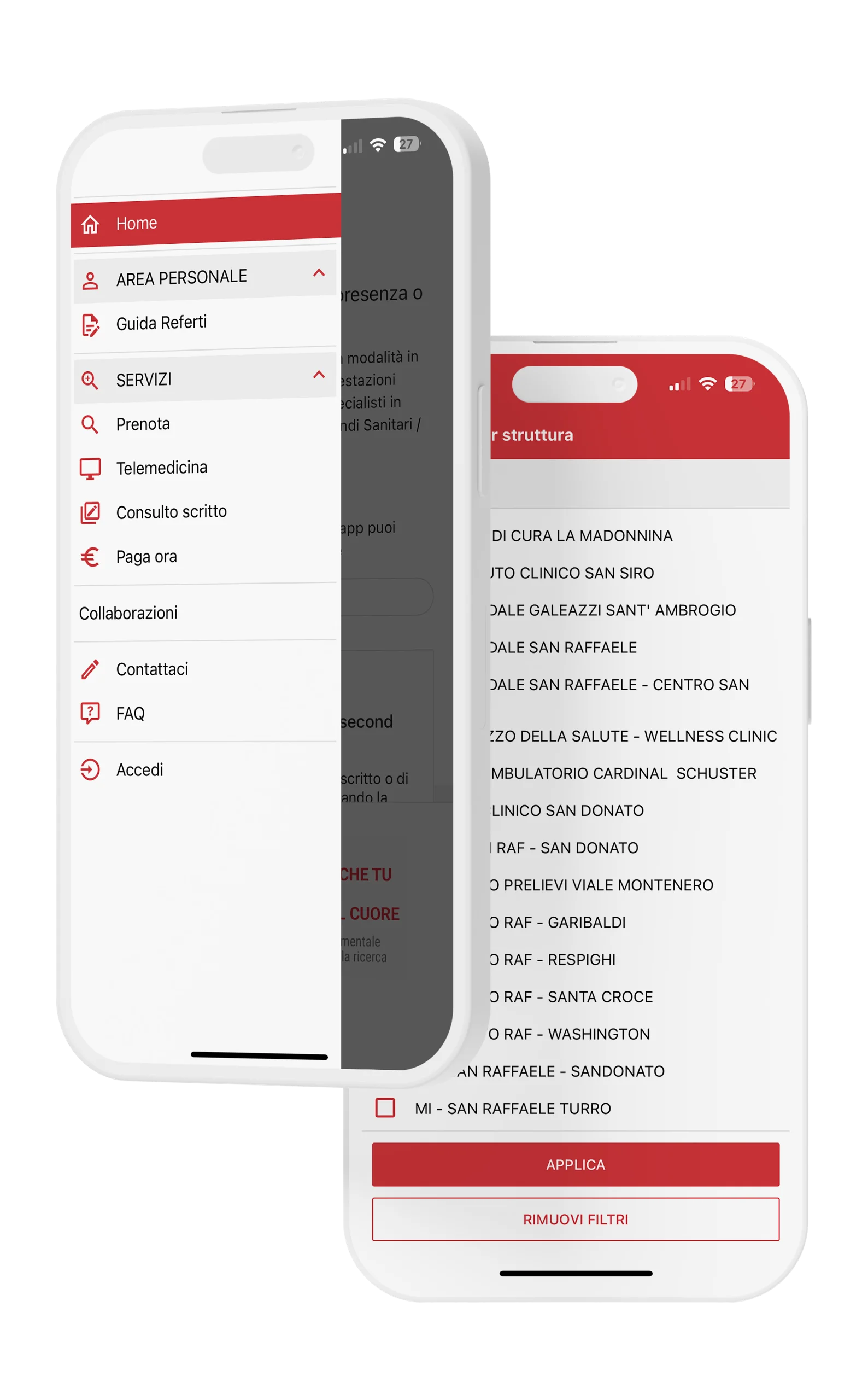 Prenota visite ed esami da mobile con l’App di Gruppo San Donato