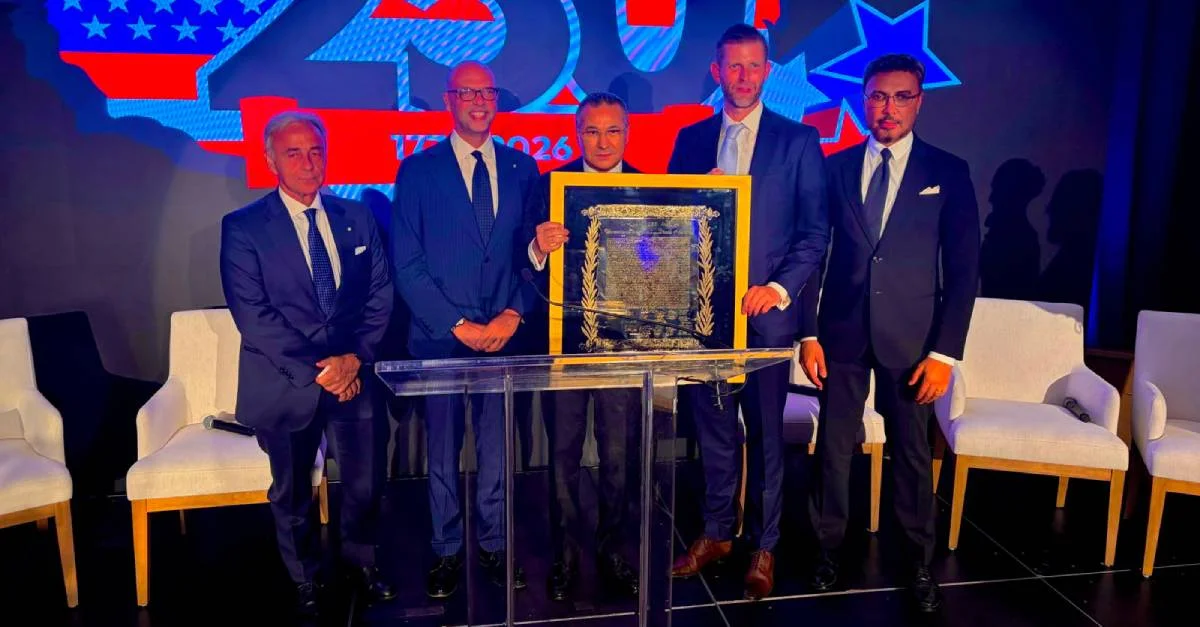 Kamel Ghribi, vicepresidente di Gruppo San Donato, premiato con il Global Leadership Award a Washington